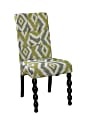 Powell® Home Fashions Corbett Parson Chair, Gray/Green/Black